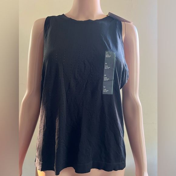All in Motion Black Sleeveless Muscle Tee - Picture 1 of 4